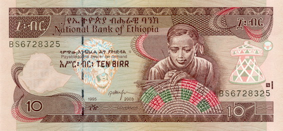 1 dollar to ethiopian birr black market